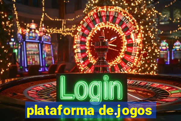 plataforma de.jogos